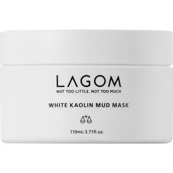 Pleťová maska LAGOM WHITE KAOLIN Čisticí maska s bílým jílem pro smíšenou pleť