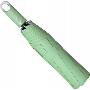 Deštník EdiBazzar automatický skládací deštník se zeleným pouzdrem