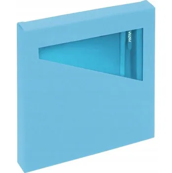 Blok NOTES S PROPISKOU A6 MODRÝ V KRABIČCE ANTRA