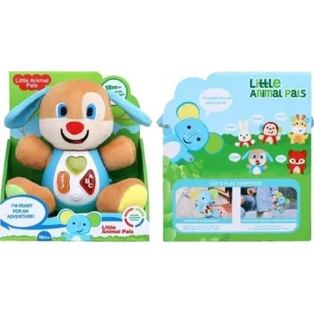 plyšák PLYŠOVÝ PEJSEK SE SVĚTLEM A HUDBOU