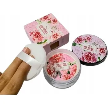 Pudr Sypký minerální pudr s extraktem z růže vyhlazující TUZ IVORY 15g.