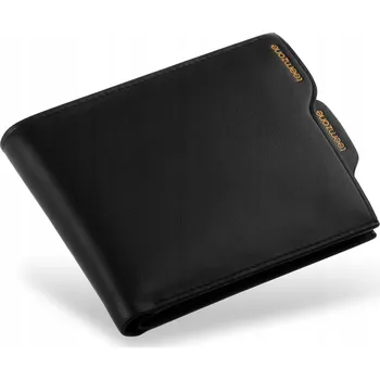 Peněženka Peněženka World- pl , přírodní kůže, černá - muž