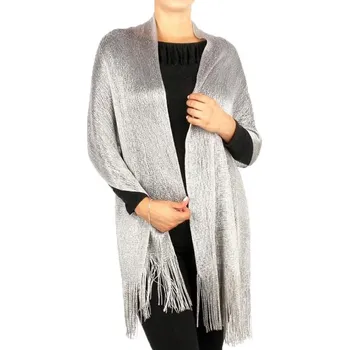 Šála Classic Scarf stříbrná