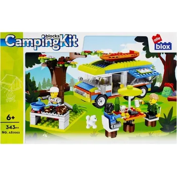 ostatní stavebnice Stavební Stavebnice 343 Kempování Alleblox 478256