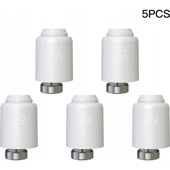 Hlavice pro radiátor INTELIGENTNÍ TERMOSTATICKÁ HLAVICE TUYA ZIGBEE 5 KS