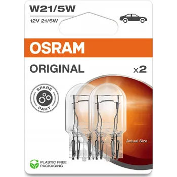 Autožárovka Žárovky Osram Original W21/5W 21 W 2 ks
