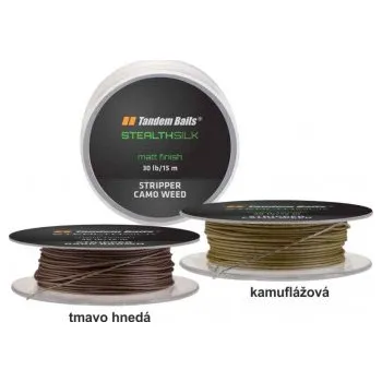Návazcová šňůra Stealth Silk Stripper 15m 30lb camo