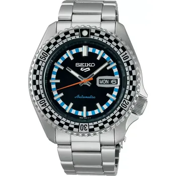 Hodinky Seiko 5 SKX Sports Style SRPK67K1 Checker Flag Special Edition