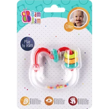 BAM BAM GRZECHOTKA SPIRALA 13X18X2 B/C 144