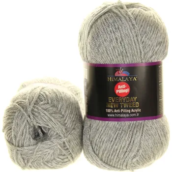 Příze Himalaya New Tweed 75113 šedá