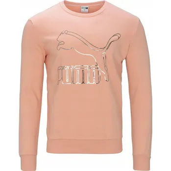 Pánská mikina Pánská mikina Puma lososové barvy 595892 70 vel M
