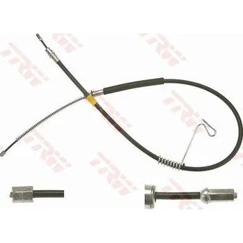 Lanko parkovací brzdy Tažné lanko, parkovací brzda LUCAS GCH3000