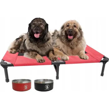 Pelíšek pro psa Lucky Dog pelíšek pro psa červený, 117 cm x 74 cm