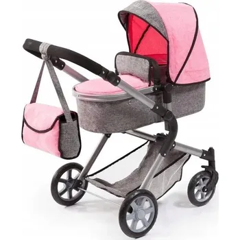 Kočárek pro panenku Kočárek pro panenky sada 2 v 1 Bayer Design Kočárek