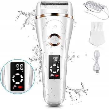 Holicí strojek Dámský HOLICÍ STROJEK , DEPILÁTOR zastřihovač, na tělo, na bikiny, na nohy, na podpaží, 3v1, USB