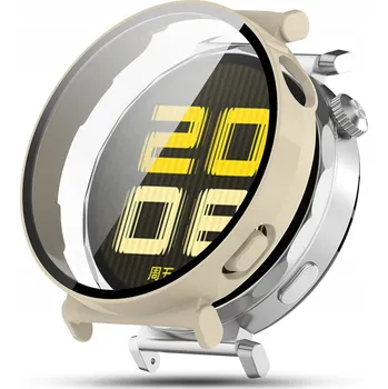 Pouzdro na mobilní telefon OCHRANNÉ POUZDRO + TVRZENÉ SKLO PRO HUAWEI WATCH GT 5 41MM Elegantní Klasický