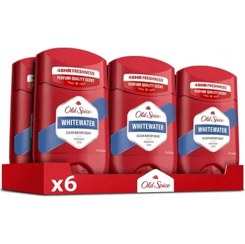 Sada Old Spice Whitewater Deodorant v tyčince pro muže 48h 50ml x6
