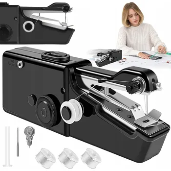 PŘENOSNÝ ŠICÍ STROJ S BEZPEČNÝM OVLÁDÁNÍM A KONTROLNÍM SPÍNAČEM