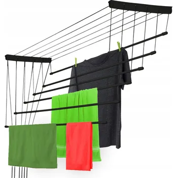 Sušák na prádlo Sušák na prádlo Kadax stropní 6 tyčí 180 cm 12 kg