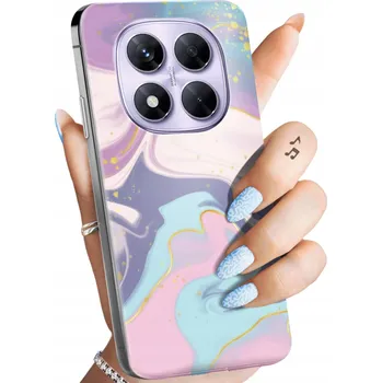 Pouzdro na mobilní telefon Zadní Kryt Hello Case pro Xiaomi Redmi Note 14 Pro 5G fialový