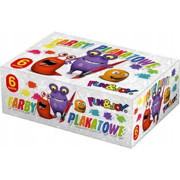 Vodová barva Plakátové barvy Titanum 6 ks x 20 ml