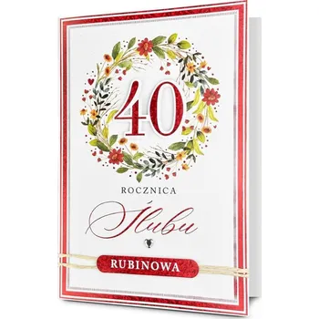 Přání k 40. výročí svatby. Pan Dragon