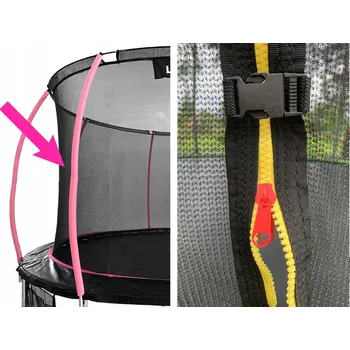 Trampolína Ochranná síť na trampolínu Leansport 426-426 cm