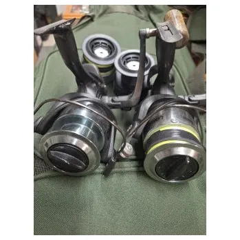 Rybářský naviják BAZAR - NAVIJÁK OKUMA LBXT 665 (PÁR) + 2x CÍVKA