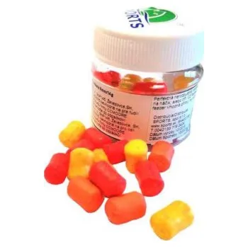 Boilies Balanced Carp Dambels 8mm/14g + kyselina máselná Brusinka