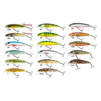 Umělá nástraha SALMO Wobler Minnow M5S barva OTR