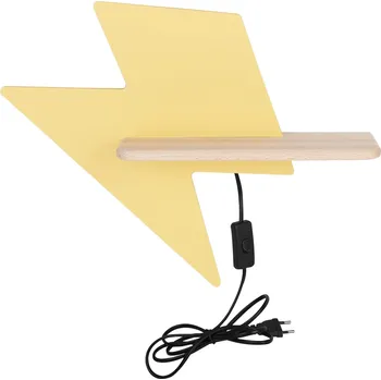 Nástěnné svítidlo Nástěnné svítidlo Candellux Lighting s integrovaným LED zdrojem, žluté