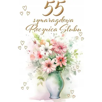 Přání k výročí svatby – 55 let. Trend