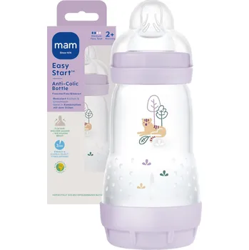 Mám Biberon 260 Ml Antikoliková +2M Růžová Láhev