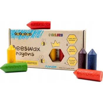 Pastelka Pastelky z včelího vosku Medenka Junior (6 barev) 1+