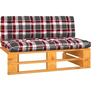 Zahradní sestava Shumee Zahradní sedací souprava / posezení z medově hnědých palet z borovicového dřeva