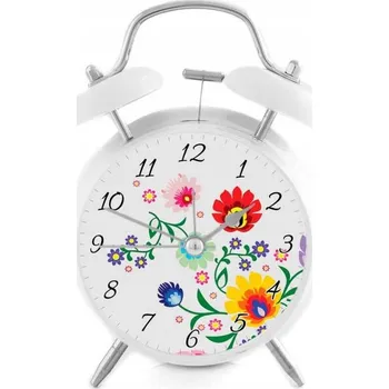 Budík Hlasitý budík s retro zvoněním Folk - 3