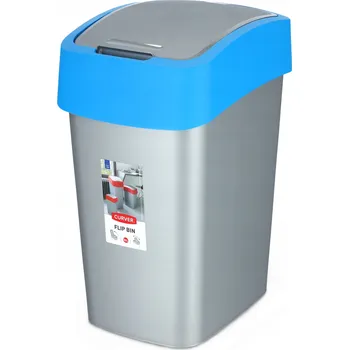 Odpadkový koš Odpadkový koš Curver výklopný šedý 45 l