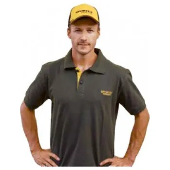 Pánské tričko Classic Polokošile s logem - olivová vel.M