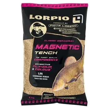 Návnadová surovina Lorpio - magnetic Tench Red Worm 2kg
