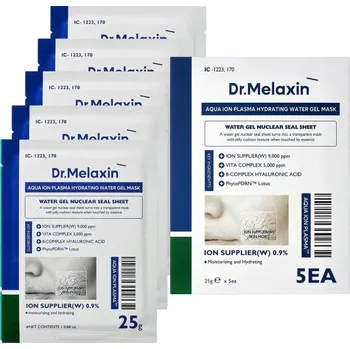 Pleťová maska DR.MELAXIN AQUA ION LINE Maska - Hydratační gel 5x25g