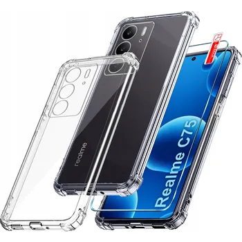 Pouzdro na mobilní telefon Zadní Kryt KrainaGSM pro realme C75 bezbarvý