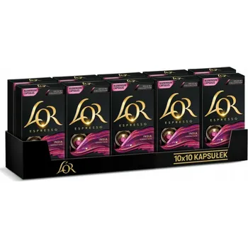 Kapsle do Nespresso L'OR India 100 ks