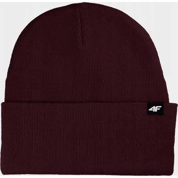 Čepice 4F zimní čepice beanie černá, univerzální velikost