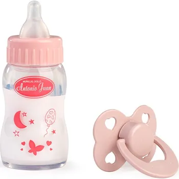 Doplněk pro panenku Malá lahvička a dudlík pro panenky MUNECAS ANTONIO JUAN