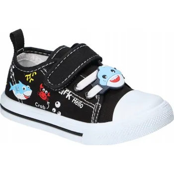 Chlapecké tenisky American Club dětské tenisky černé, velikost 23