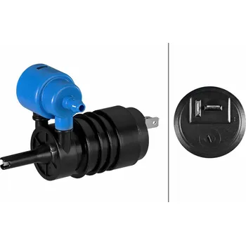 Autosklo Vodní čerpadlo ostřikovače, čištění skel HELLA 8TW 006 848-671