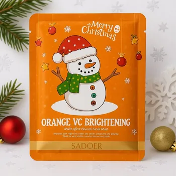 Pleťová maska SADOER Christmas Limited Orange Hydratační pleťová maska 25g