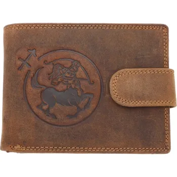 Peněženka Peněženka Ewena, přírodní kůže, hnědá - muž