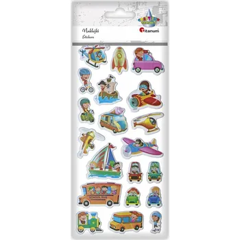 samolepka Titanum nafouklé Samolepky 20 ks