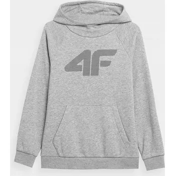 Chlapecká mikina Mikina chlapecká 4F bez zipu, vel 122 cm